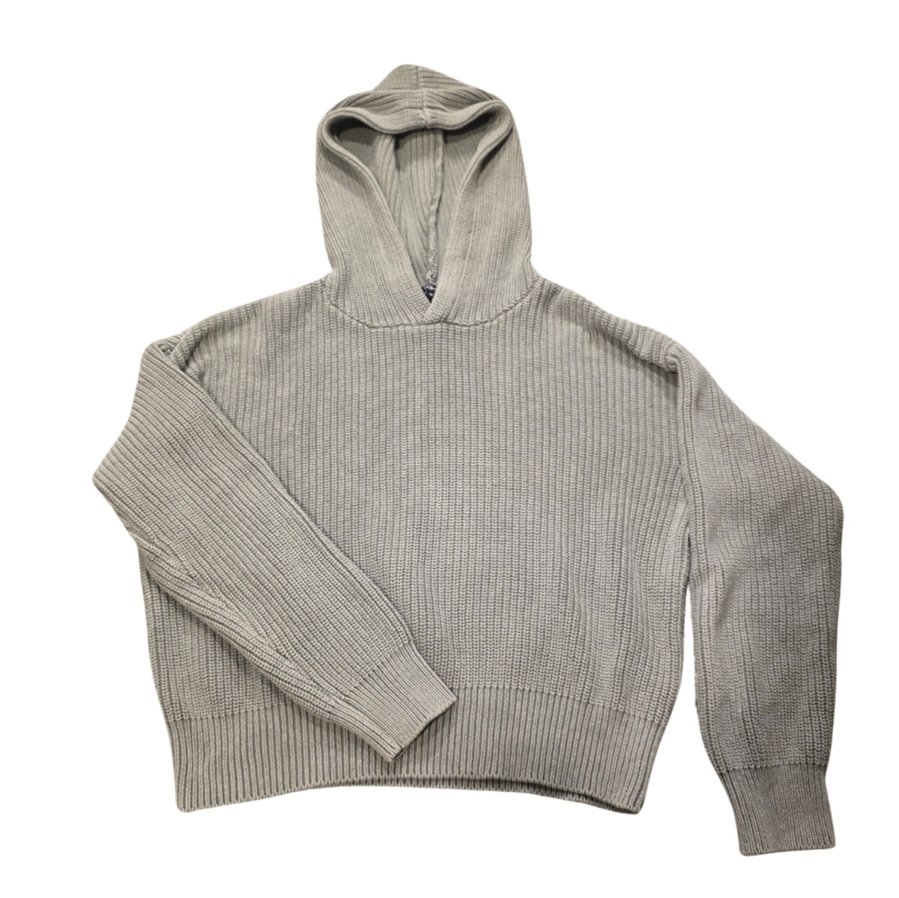 Rails Emery Moss Cashmere Blend Hoodie Sweater Medium - Picture 2 of 6